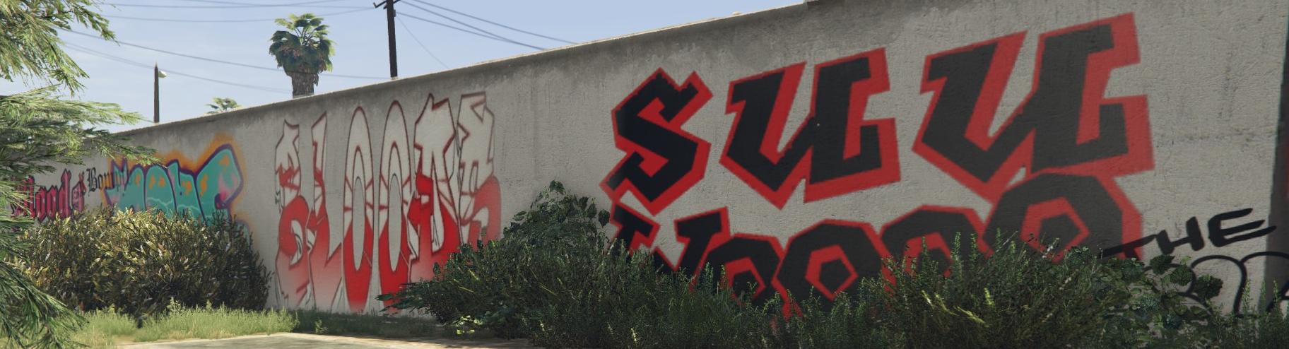 New Bloods Gang Graffiti - GTA5-Mods.com